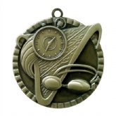 3-D Swimming Medal