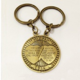 Promotional gift key ring set