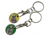 Trolley Coin Key Holder