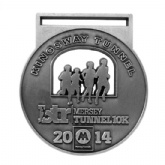 marathon running medal