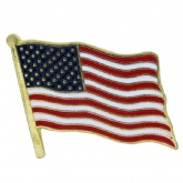 flag pin