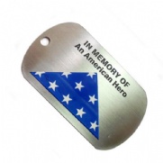 SS Silk-screen Dog Tag